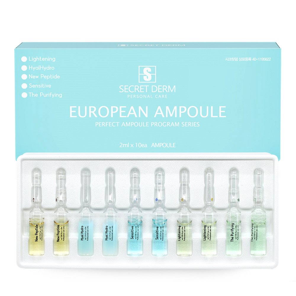 시크릿덤 유러피안 5mix 앰플 2ml x 10ea