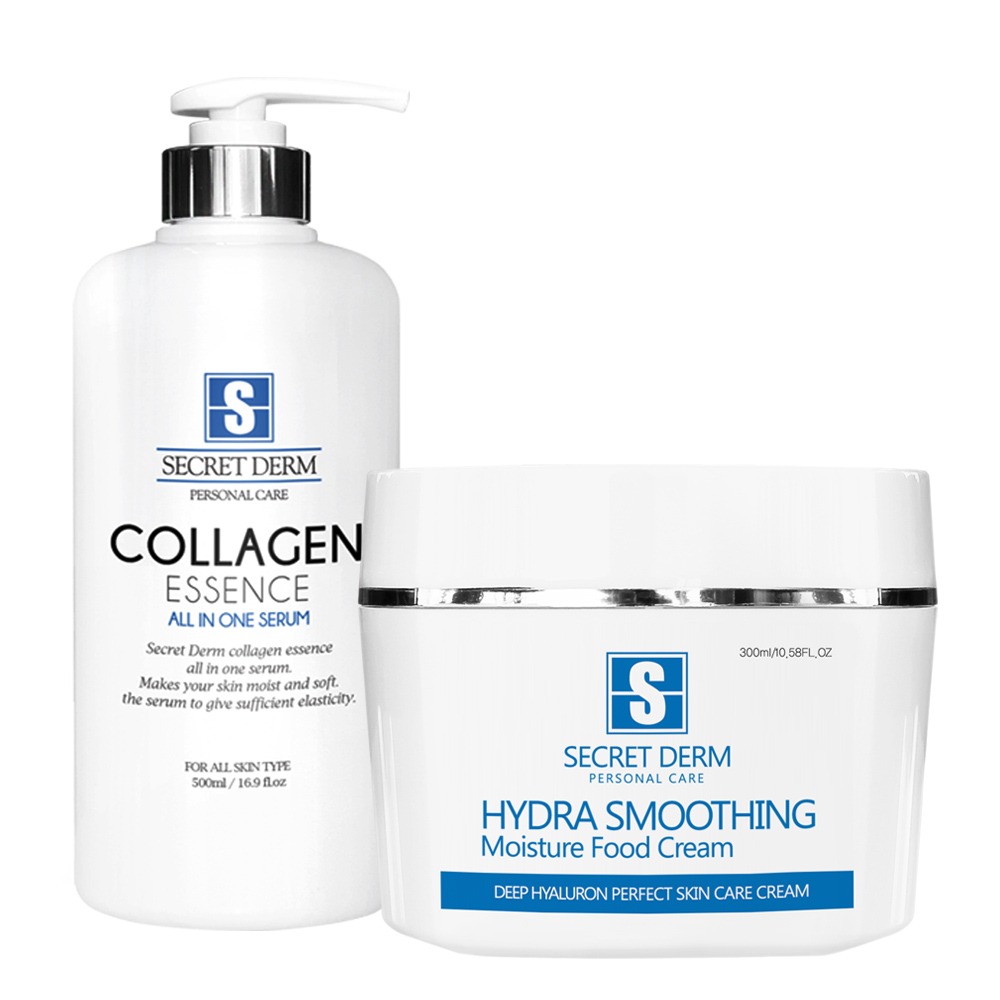 시크릿덤 수분크림 (모이스춰푸드크림)300ml+시크릿덤 에센스 (택1)500ml