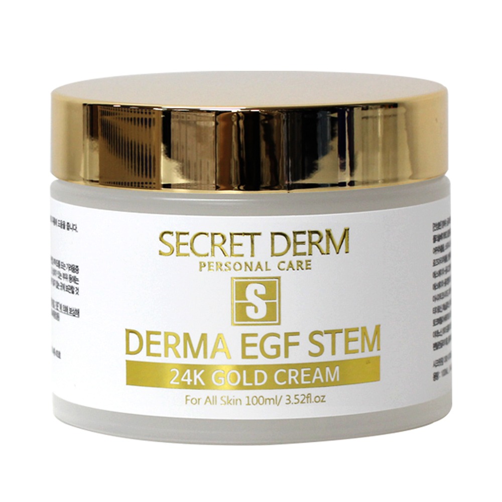 시크릿덤 더마 EGF 스템 24K 골드크림 100ml  (주름)